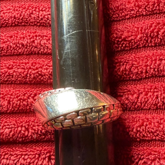 John Hardy JAI Sterling Silver
 Patterned Ring - Picture 2 of 10